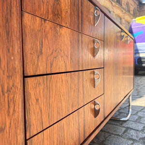Sideboard Palisander Chrom 70er