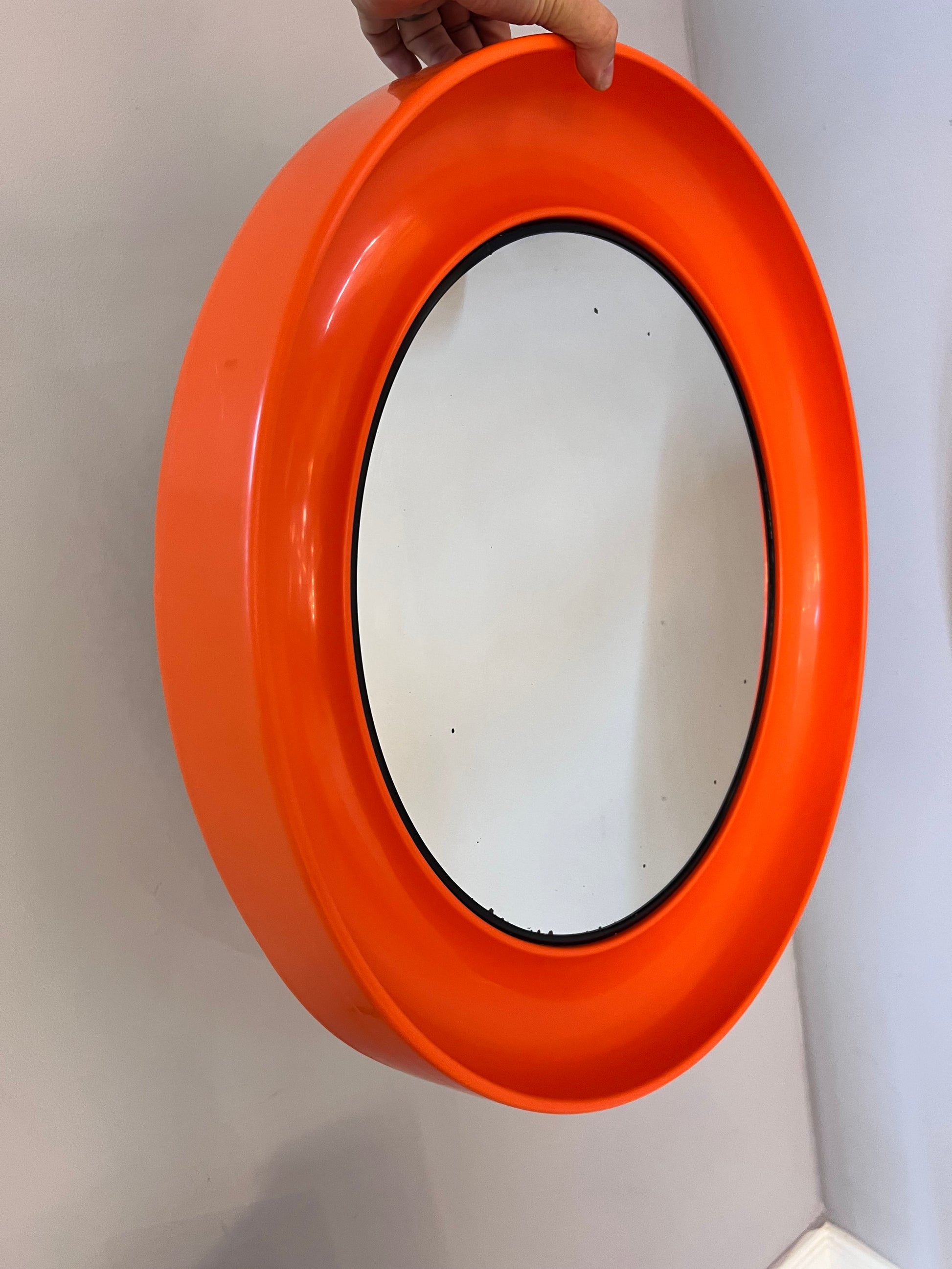 Spiegel orange aus Dänemark 70er