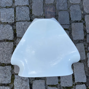 Stapelhocker Taboret weiß von Alexander Begge für Casala