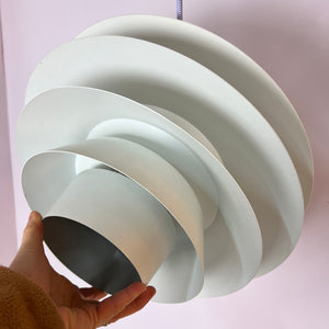 Lamellenlampe 'Verona' von Svend Middelboe für Nordisk Solar