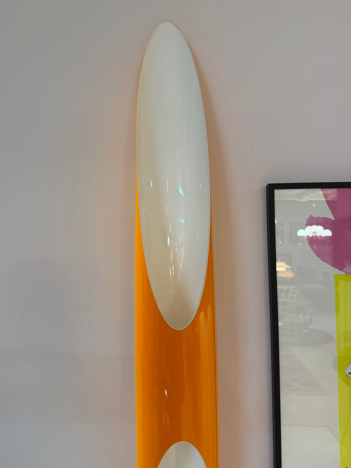 Wandlampe Shakti Wall Fix orange von Marzio Rusconi Clerici für Kundalini