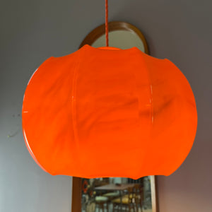Hängelampe orange Kunststoff von Ilka Plast