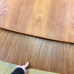 Ausziehbarer Esstisch Teak aus Dänemark