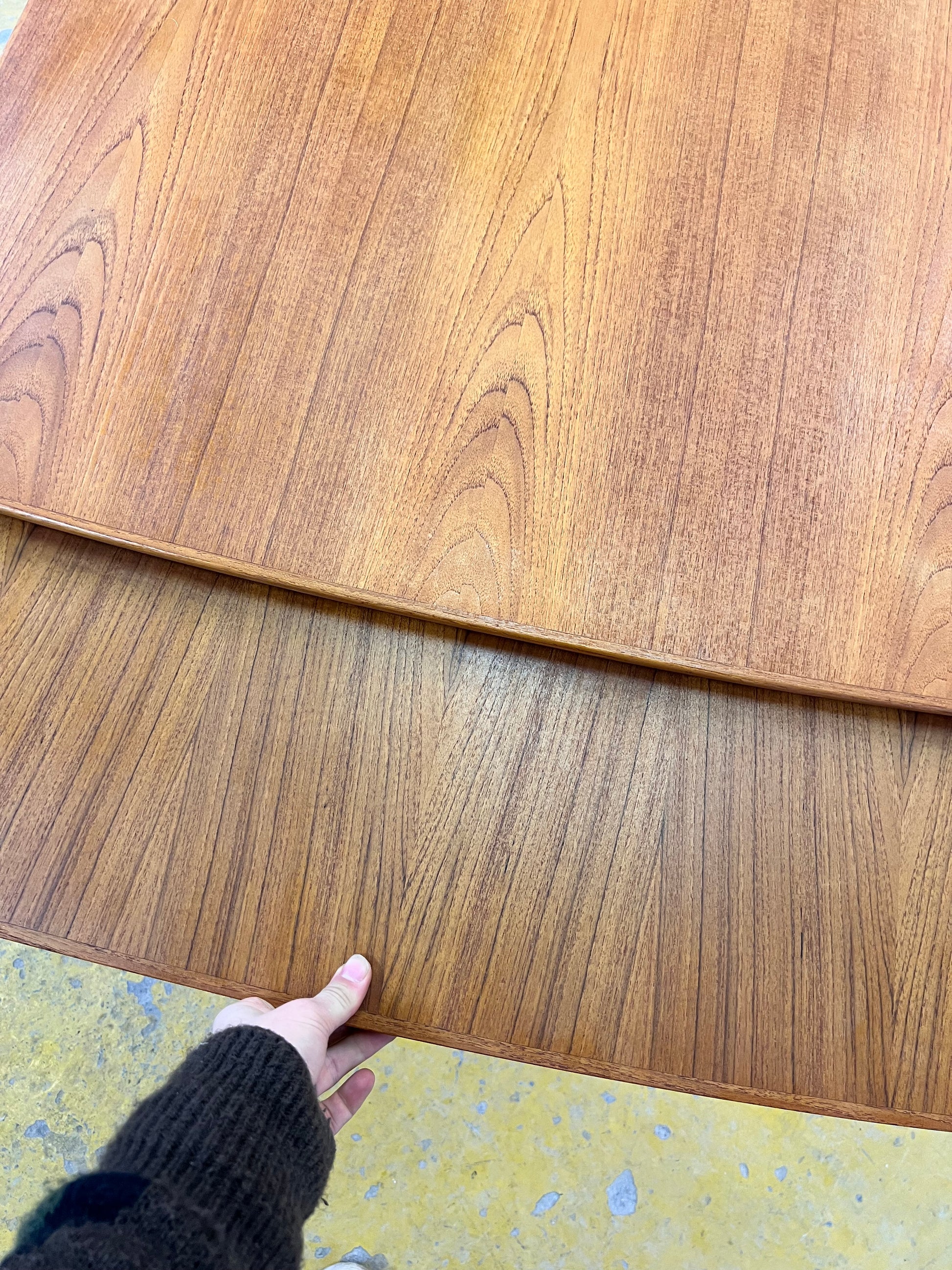 Ausziehbarer Esstisch Teak aus Dänemark