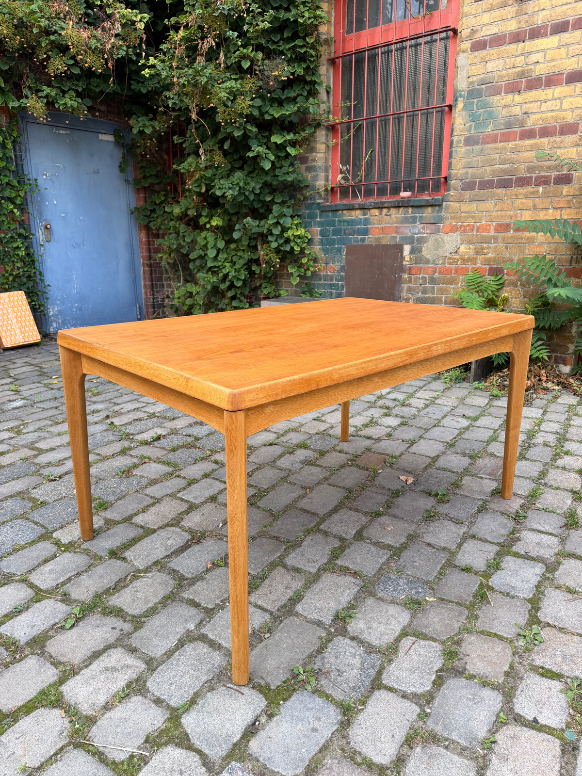 Ausziehbarer Esstisch Eiche von Henning Kjærnulf für Vejle Stole & Møbelfabrik