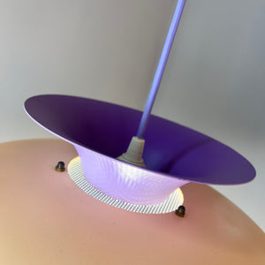 Lamellenlampe neu lackiert Dänemark