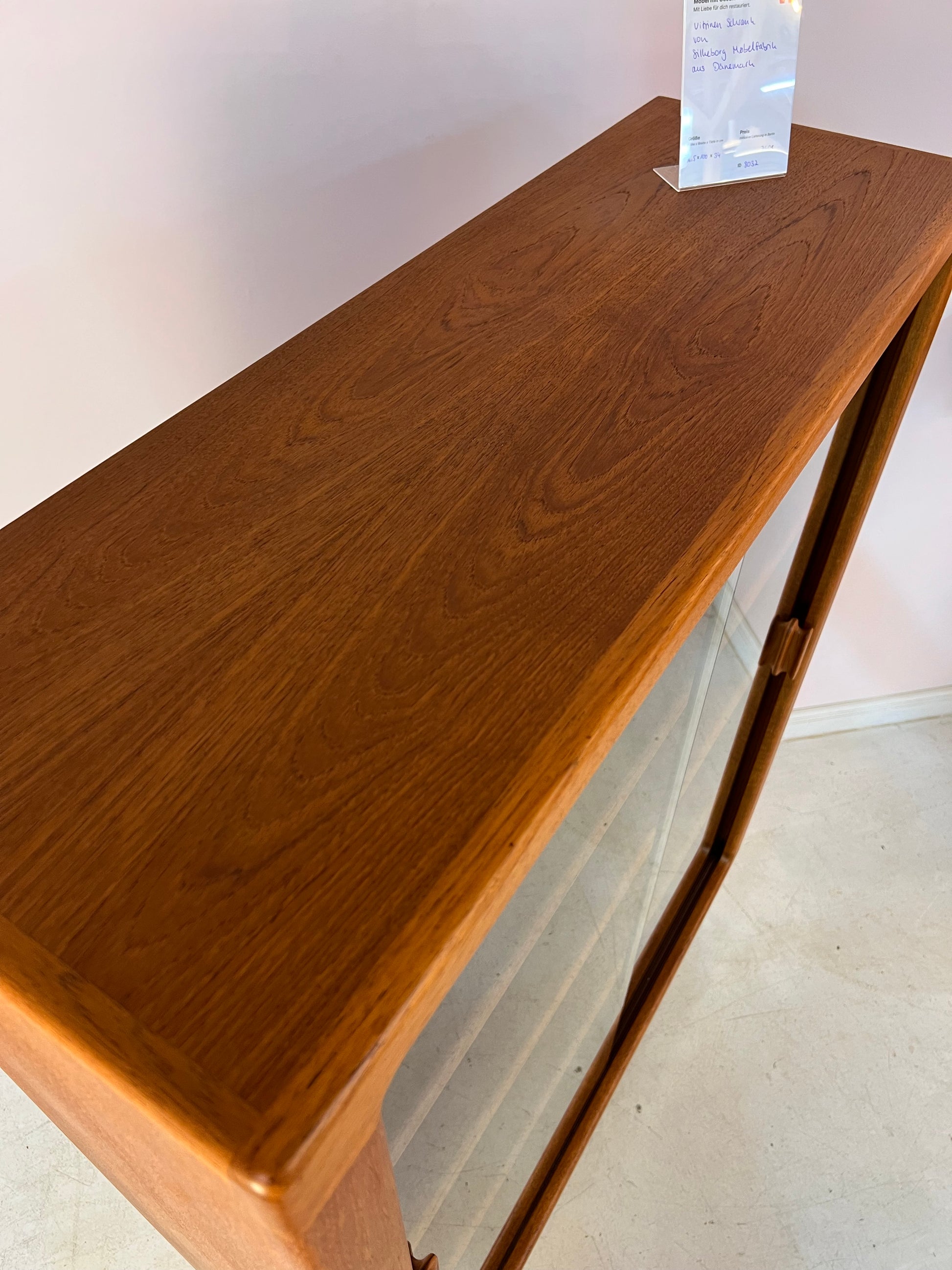 Vitrinenschrank Teak von Silkeborg Møbelfabrik