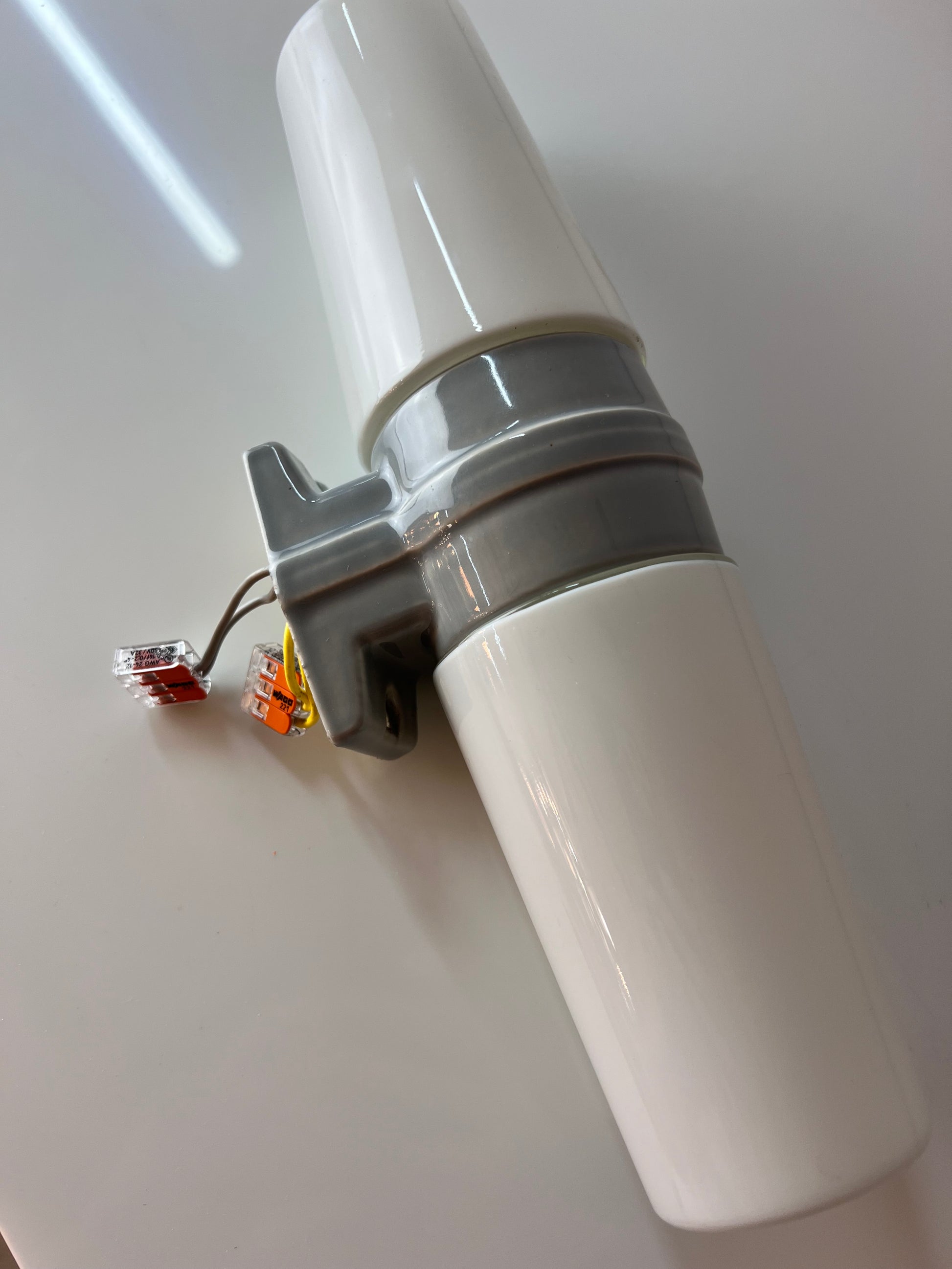 Wandlampe grau von Sigvard Bernadotte für Ifö