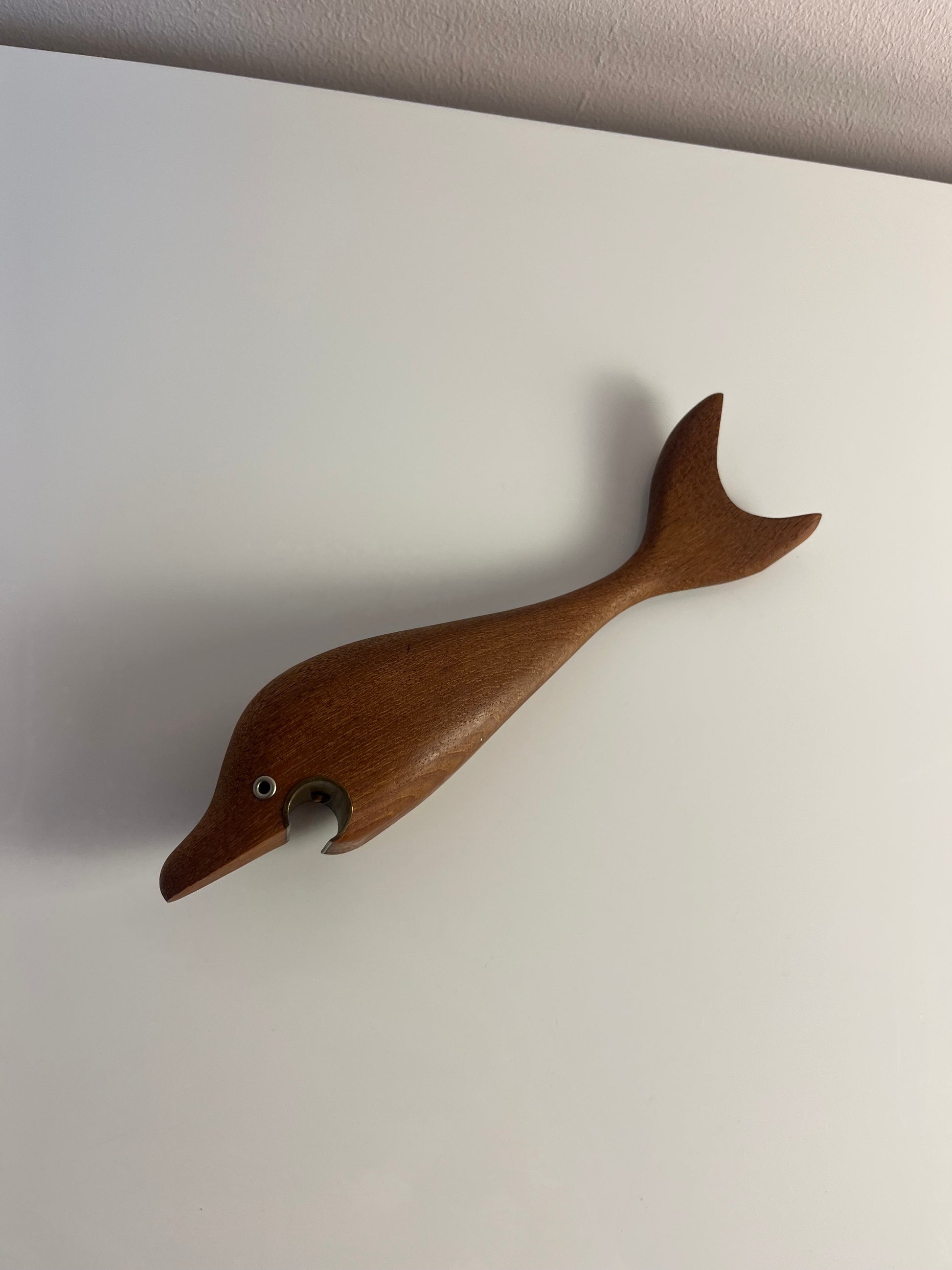 Flaschenöffner Fisch Teak aus Dänemark