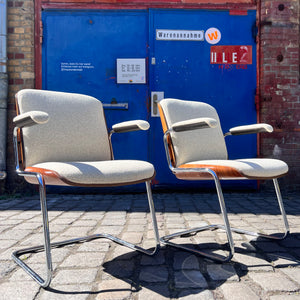 Bürostuhl creme von Martin Stoll für Giroflex