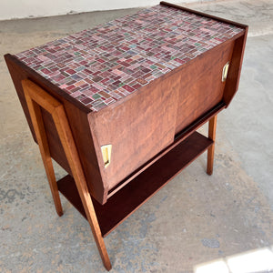Kleiner Konsolentisch Teak aus Dänemark
