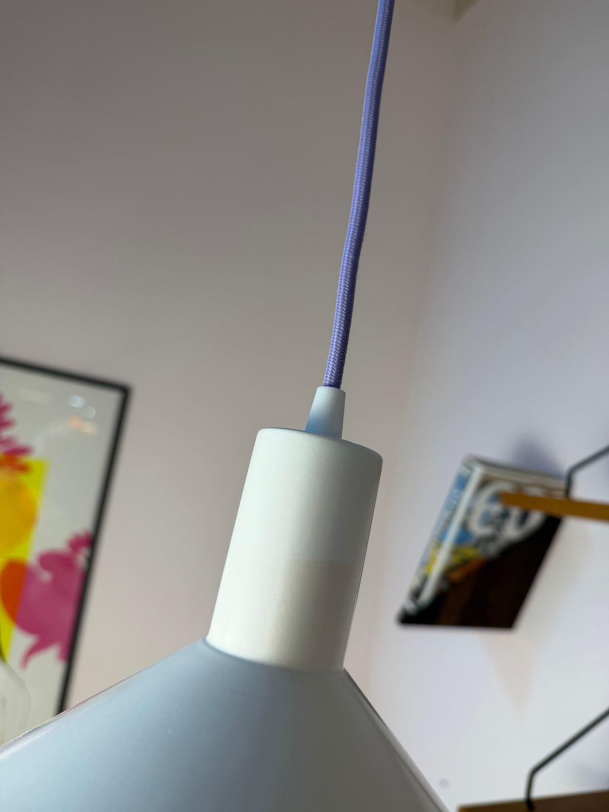 Kleine Hängelampe weiß von Davids Lampe