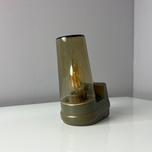 Wandlampe Modell 6080 Rauchglas von Sigvard Bernadotte für Ifö