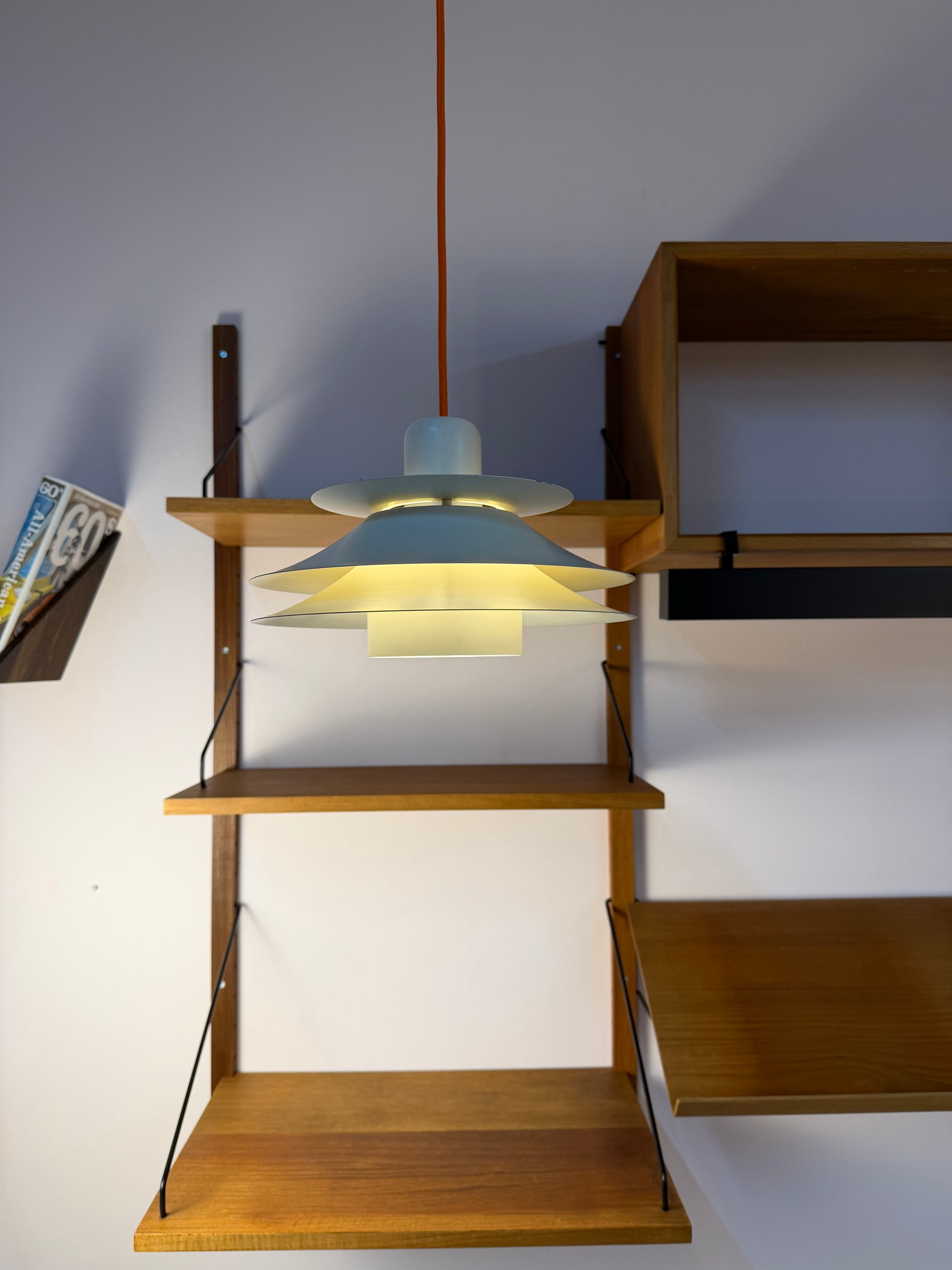 Lamellenlampe Typ 753 weiß von Horn