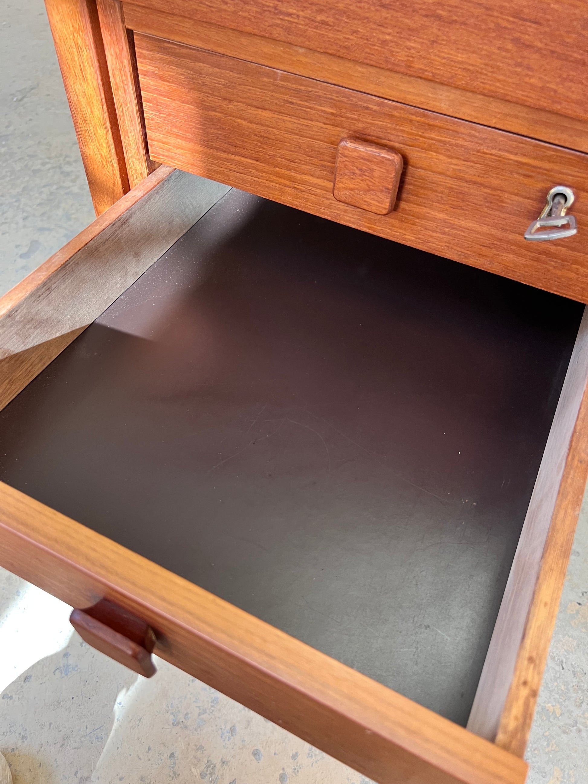 Schreibtisch Teak von Domino Møbler