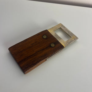 Flaschenöffner Teak aus Dänemark