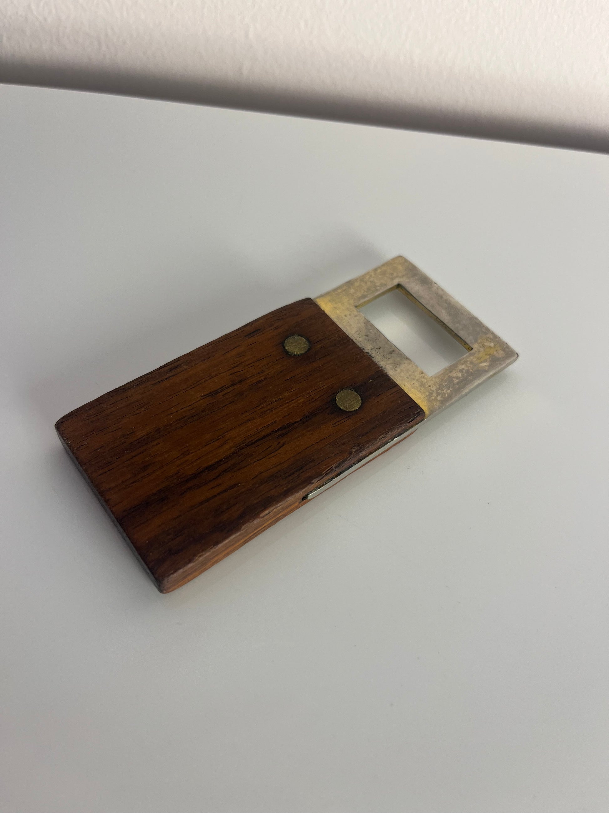 Flaschenöffner Teak aus Dänemark