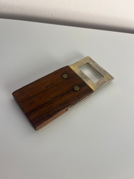 Flaschenöffner Teak aus Dänemark
