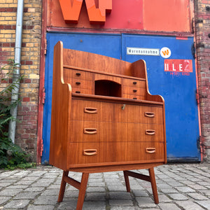 Sekretär Teak aus Dänemark