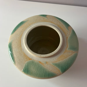 Bonboniere creme mint Keramik