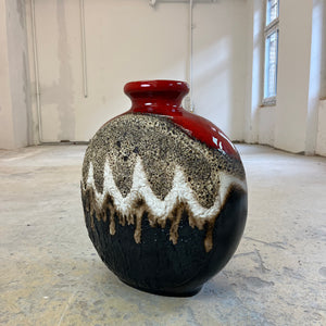 Bodenvase 102/50 rot braun von Dümler & Breiden