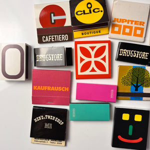 Set: Vintage Streichhölzer Grafik