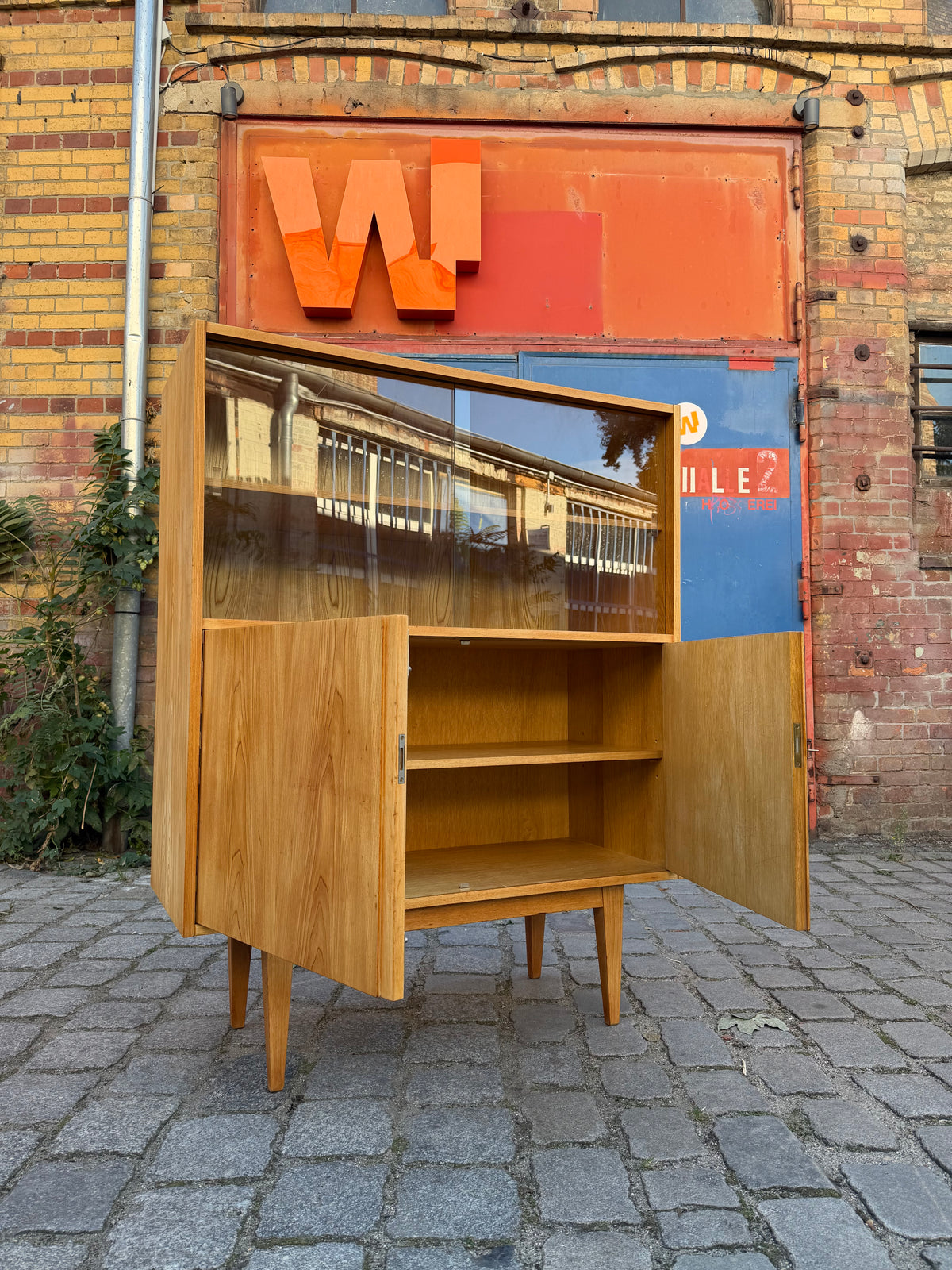 Bücherschrank 602/D Esche von Franz Ehrlich für Hellerau