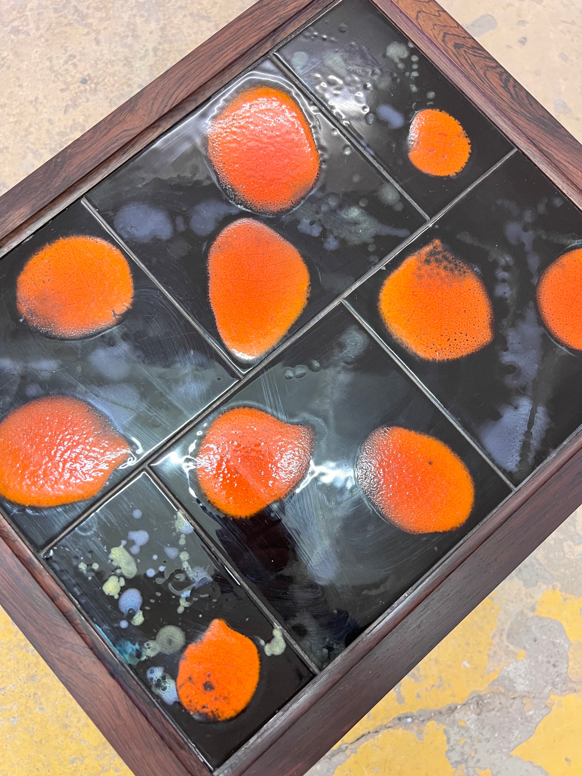 Fliesentisch Palisander Dänemark