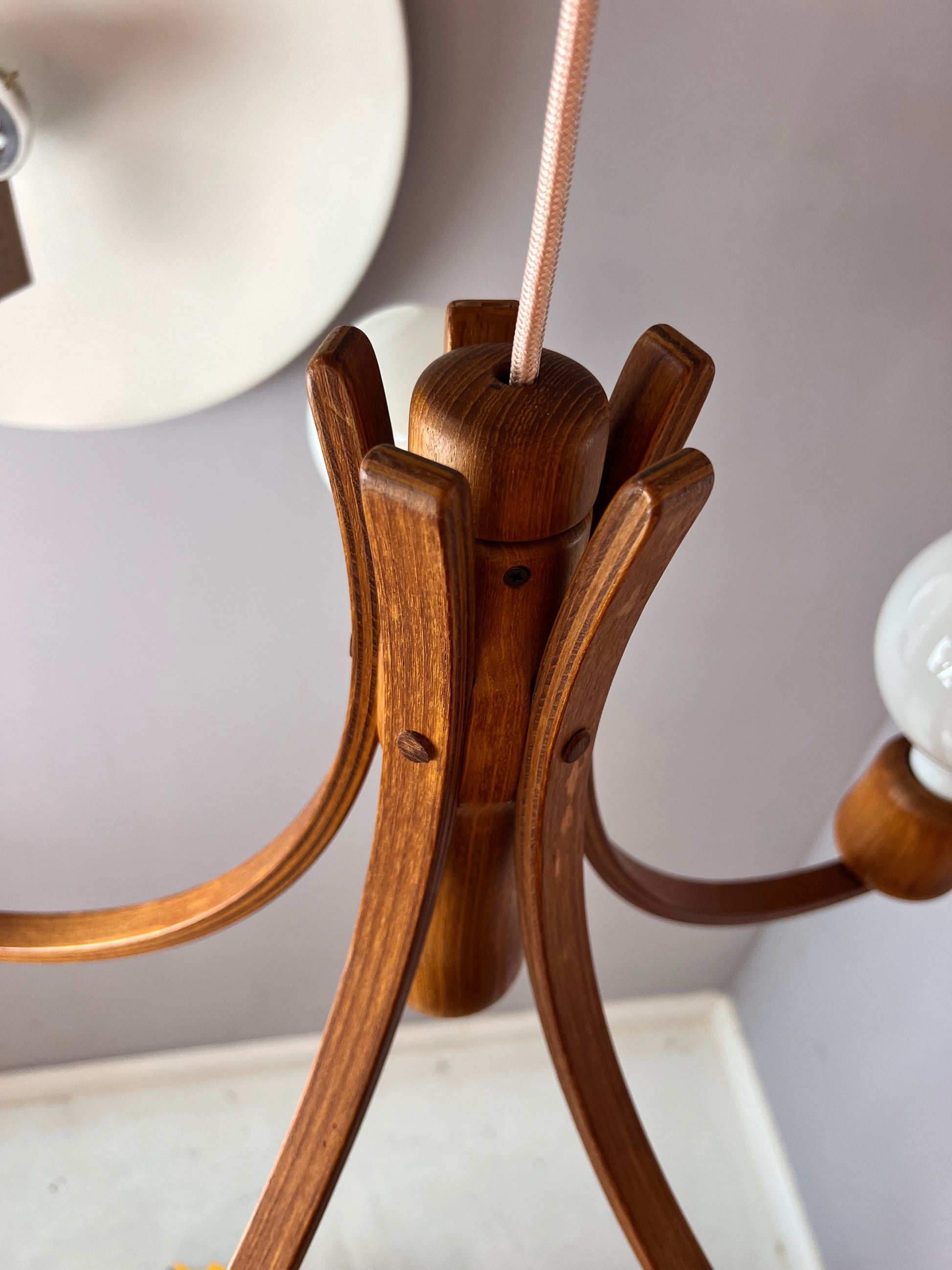 Kronleuchter Teak von DOMUS