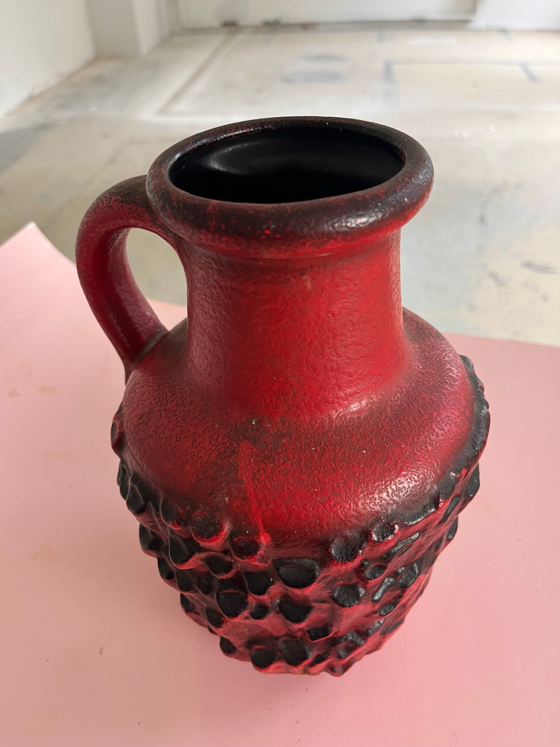 Vase 7587-25 rot von Carstens Keramik