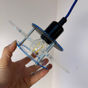 Lamellenlampe Acrylglas von Design Light