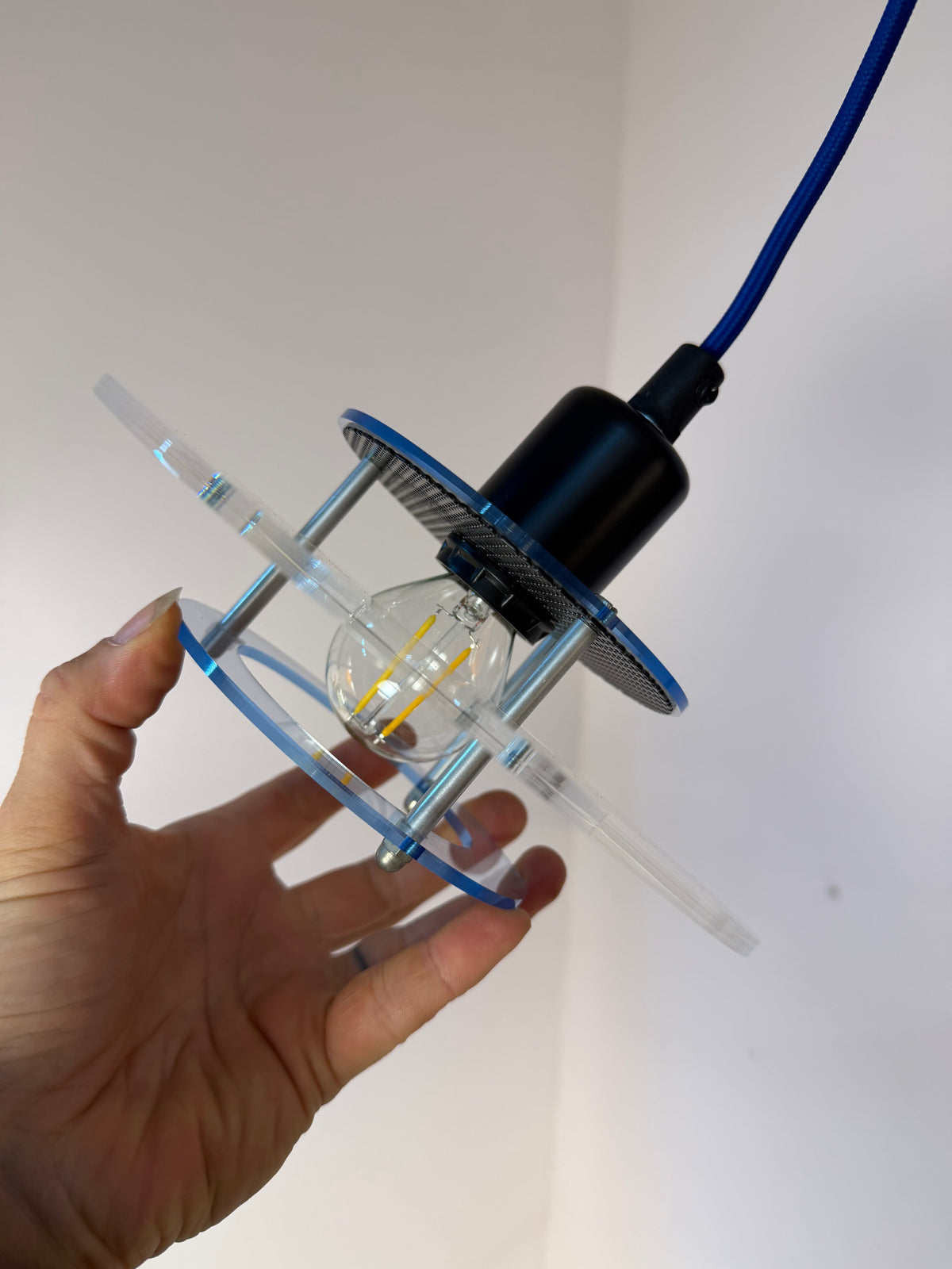 Lamellenlampe Acrylglas von Design Light