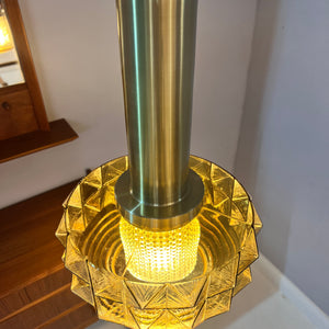 Hängelampe gold Glas von Vitrika