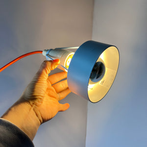 Hängelampe Typ 16800 blau von Louis Poulsen  neu lackiert