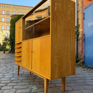 Highboard Typ 602/G Esche von Franz Ehrlich für Hellerau