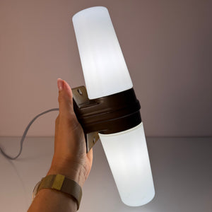 Wandlampe Modell 6060 braun von Sigvard Bernadotte für Ifö