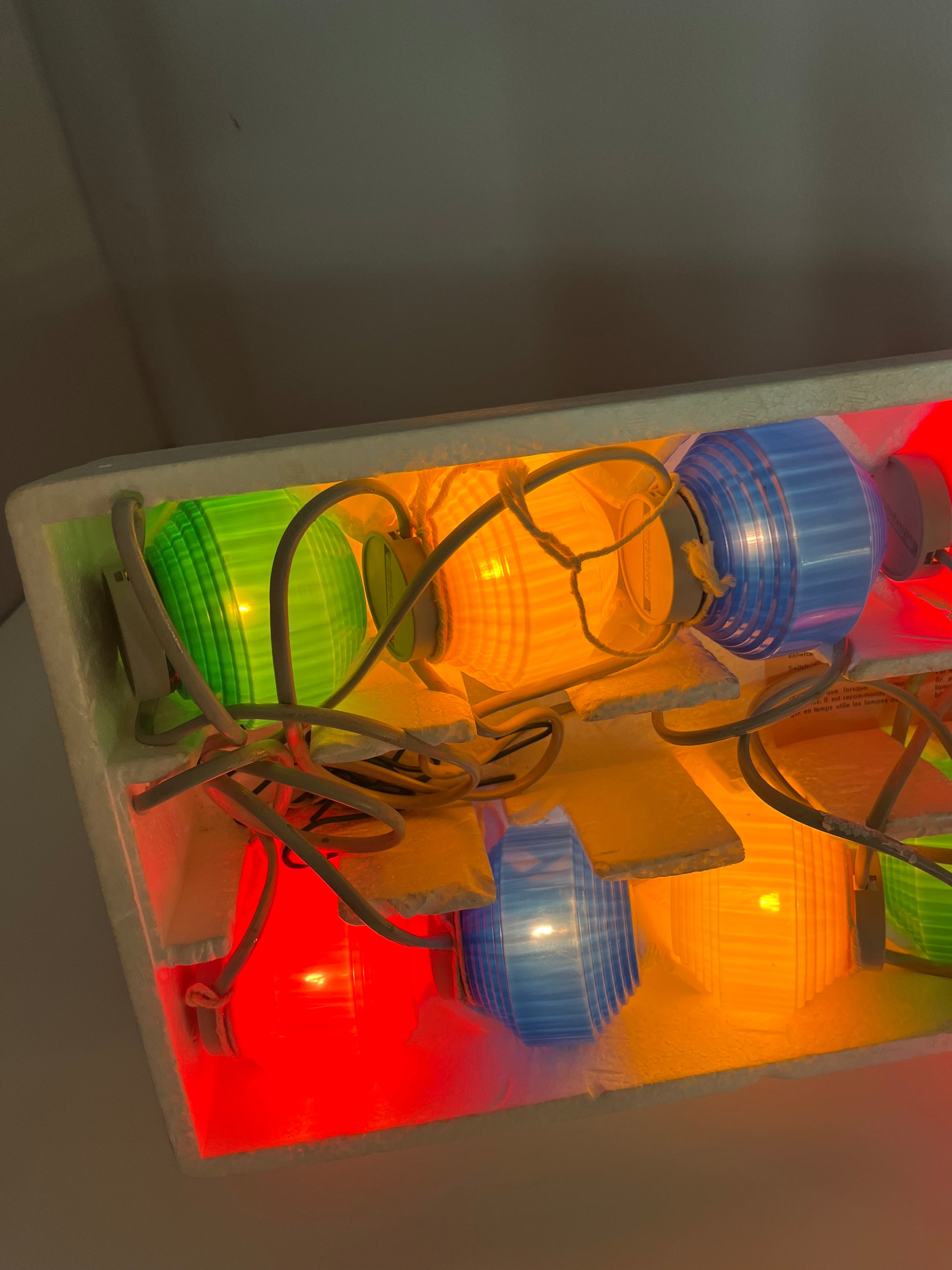 Bunte Lichterkette Happylux Bella von Osram in Originalverpackung