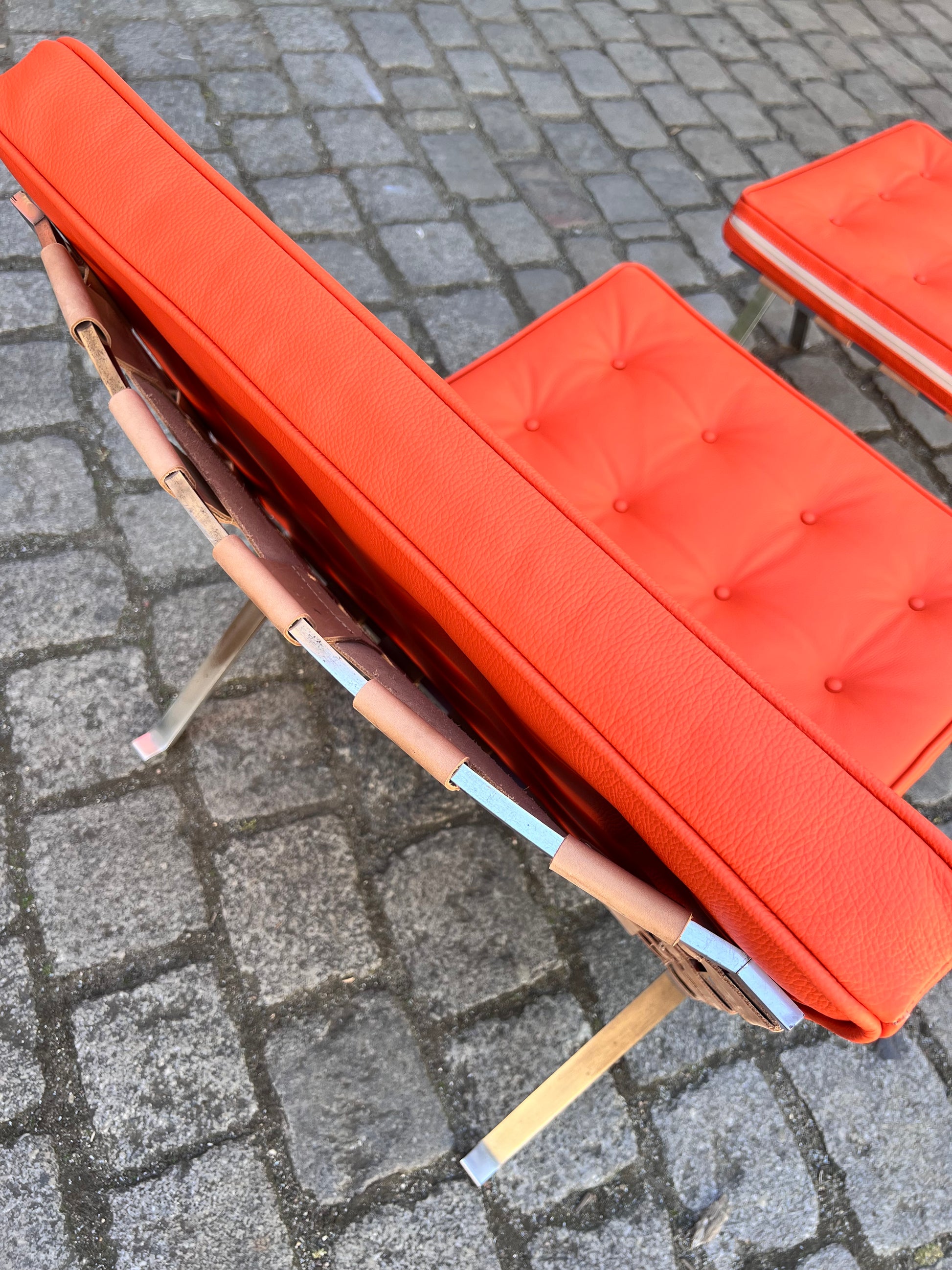 Sessel und Ottomane Hans Eichenberger für Girsberger Modell 1600