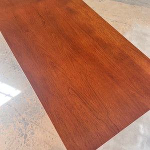 Esstisch Schreibtisch Teak mit original Hairpinlegs