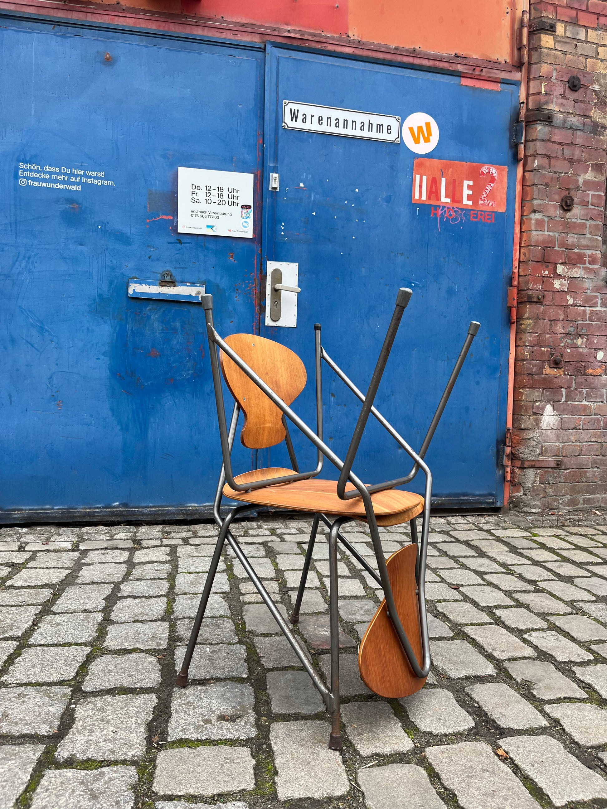 Set: 2x Stuhl Bugholz von Steen Eiler Rasmussen & Kai Lyngfeldt Larsen für Danbork