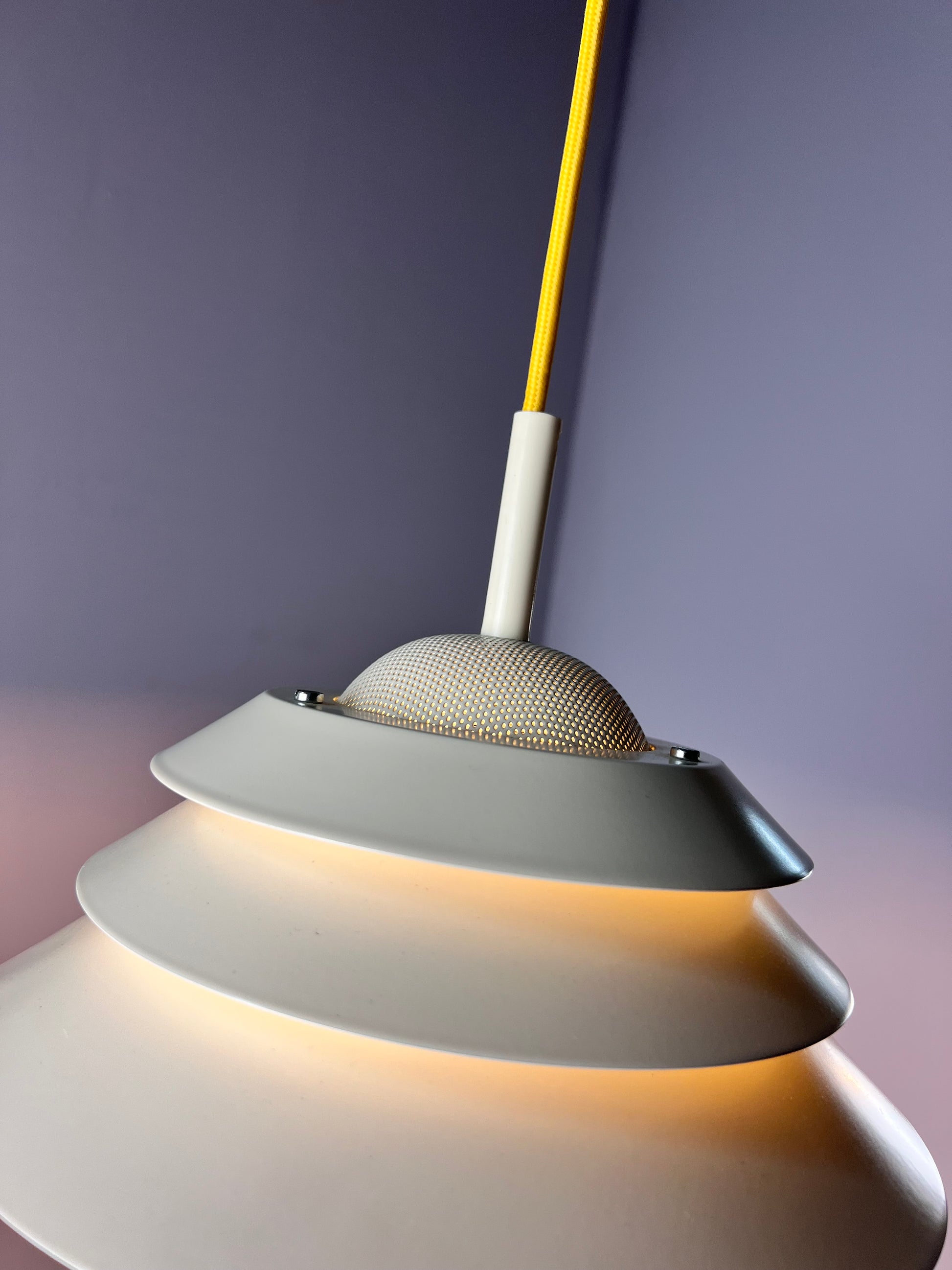 Lamellenlampe Modell Limino weiß von Design Light