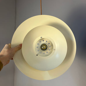 Lamellenlampe creme aus Dänemark