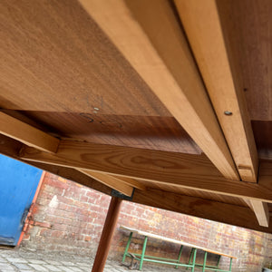 Ausziehbarer Esstisch Teak von Rosenstrup Møbelfabrik