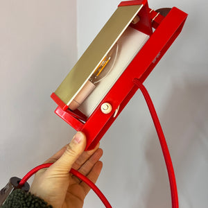 Wandleuchte rot gold von Lyfa