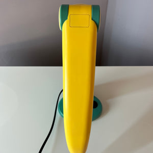 Tischlampe Toucan klein grün gelb von H.T. Huang