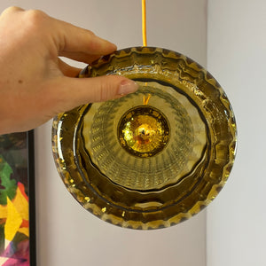 Hängelampe Kupfer Glas von Nanny Still für Raak