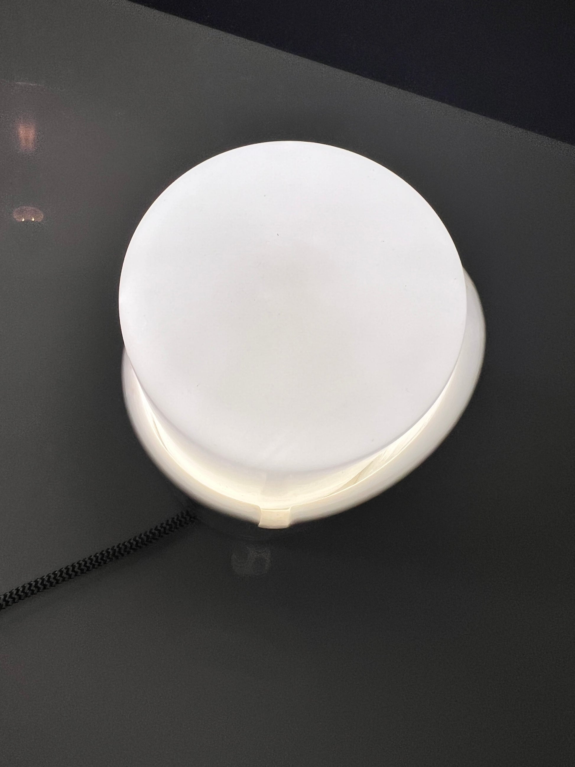 Wand-oder Tischlampe Modell 6050 weiß von Sigvard Bernadotte für Ifö