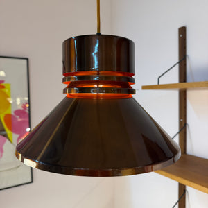 Hängelampe braun orange von Carl Thore
