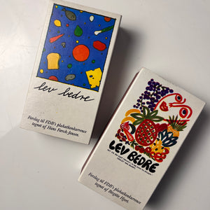 Set: Vintage Streichhölzer Lev Bedre aus Dänemark