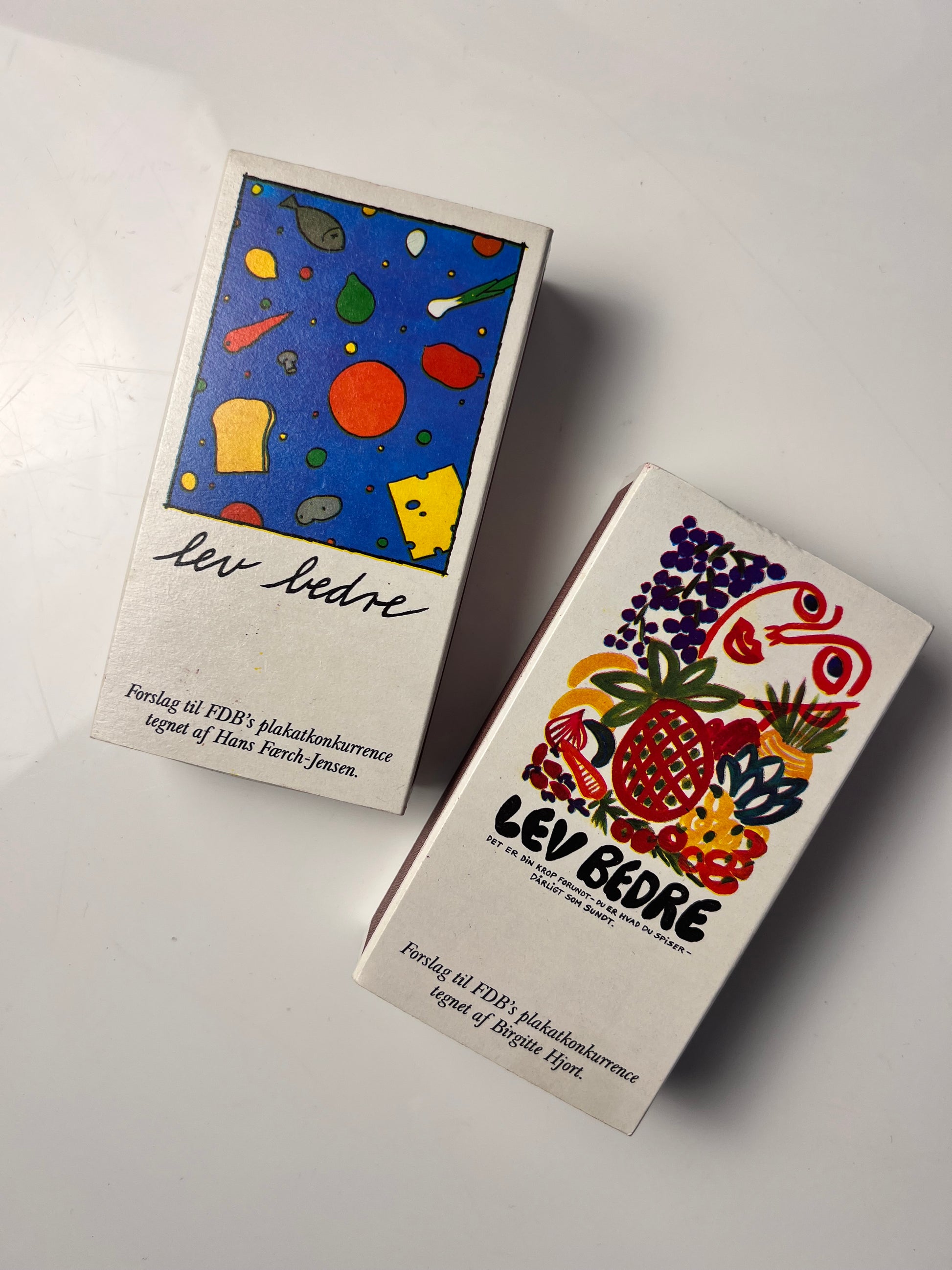 Set: Vintage Streichhölzer Lev Bedre aus Dänemark